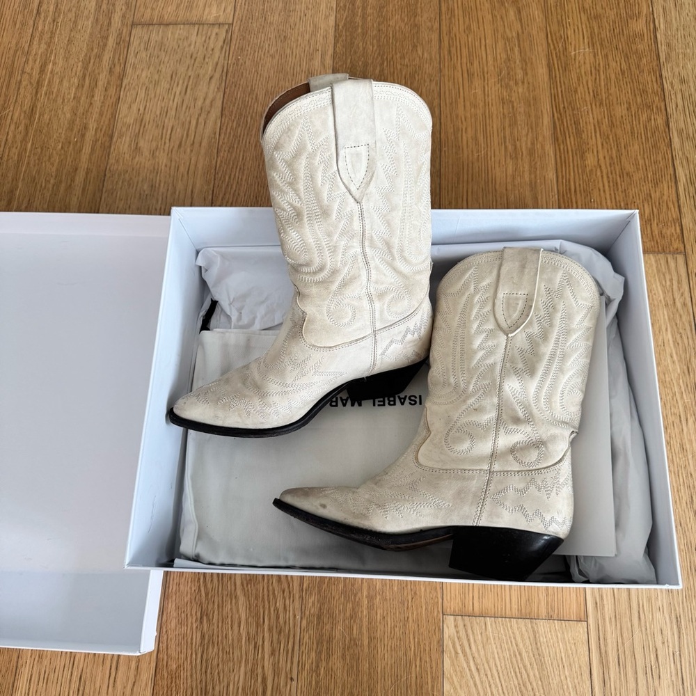 Isabel Marant Duerto Western Boots 36 - Picture 8 of 10